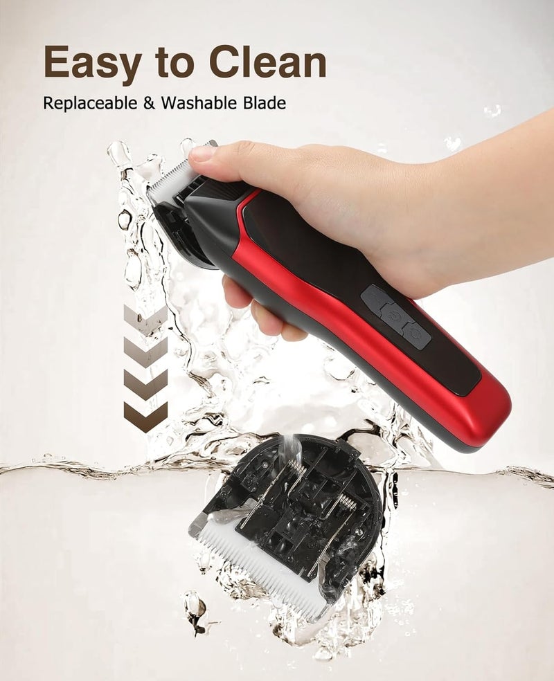 Grimgrow Horse Clippers Low Noise Rechargeble Horse Trimmer Kit, Pet Shaver for Heavy Thick Coats Grooming, 2-Speed Cordless Animal Shears for Horse, Sheep, Cats and Dogs - Image 5